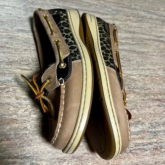 Sperry slip on shoes with glittery animal print - Picture 5 of 16